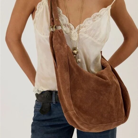 Roma Suede Tote Bag - Picture 11 of 11